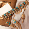 Elegant Egyptian Traditional Multi Stones Necklace Set for Women
