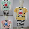 Zebra Character Printed Malai Jersey Stuff Baba Suit Multicolors