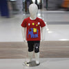 Elephant & Balloons Printed Malai Jersey Stuff Baba Suit Multicolors