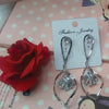 Leaf & Flower Shaped Fashionable Diamonds Earrings For Her Random Colors | 24hours.pk
