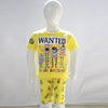 Wanted We Are Awesome Character Printed Malai Jersey Stuff Baba Yellow
