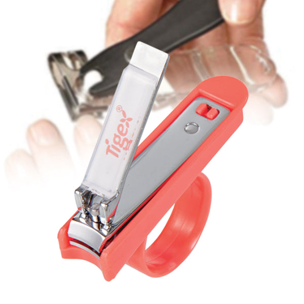 Tigex Nail Clipper For 6+Months Kids Available Random Colors 80600703 | 24hours.pk