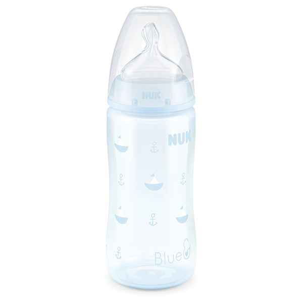 NUK First Choice Baby Bottle Blue 300ml 10741798 | 24hours.pk