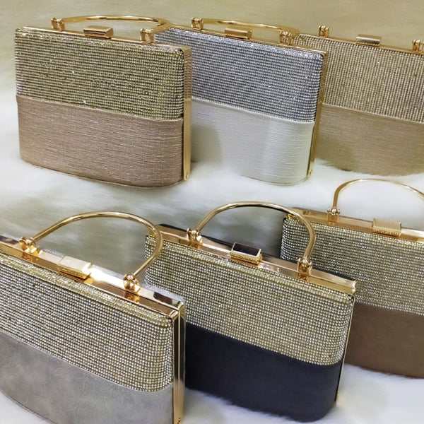 Fashionable Fancy Clutch Bag For Her In Random Colors