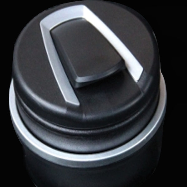 New Car ashtray stainless steel multifunctional with lid car creative ashtray car with LED light | 24HOURS.PK