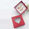 Pack of 2 Creative Diamond Ring Design With Box For Her Gift or Engagement Golden 0864 | 24hours.pk