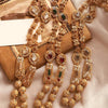 Egyption Zarkoon Multicolors Stones Garland Set For Women's