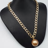 Simple Ball Design Locket For Her Golden 25764 | 24hours.pk