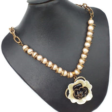 Latest Rose Flower with White Locket For Her Golden 25764 | 24hours.pk