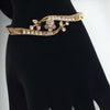 Latest Flower Plant Design Diamond Bracelet For Girls | 24hours.pk