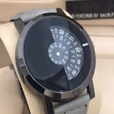 Creative Pattern Camera Concept Short Simple Special Digital Disks Hands Fashion Watch For Unisex Grey 8563 | Abdul Basit Janjee