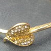 Leaf Shaped Bangle Golden For Her 73313 | 24hours.pk