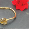 Leaf Shaped Bangle Golden For Her 73313 | 24hours.pk