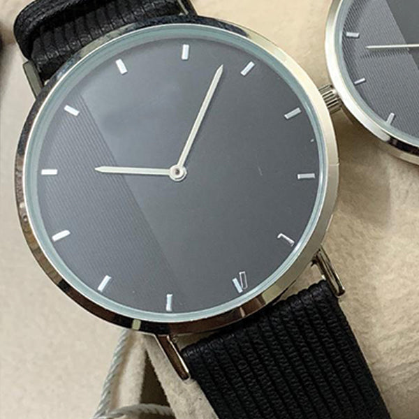 New Stylish Couple Watches High Qualty Best For Valentines Day Watch Pair Black | 24hours.pk