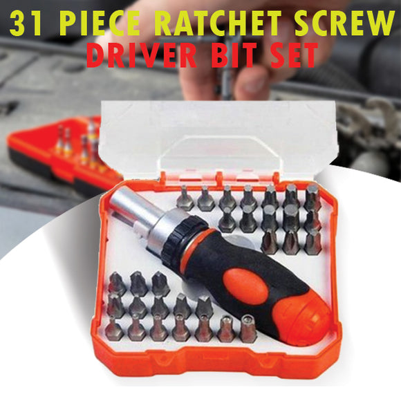 31pcs Ratchet Socket & Driver Set | 24hours.pk