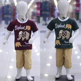 Elephant Team Printed Malai Jersey Stuff Baba Suit Multicolors