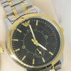 Creative Couple Watches Second With Date Ladies And Gents Pair Black Dial With Silver & Golden 97996 | Abdul Basit Janjee