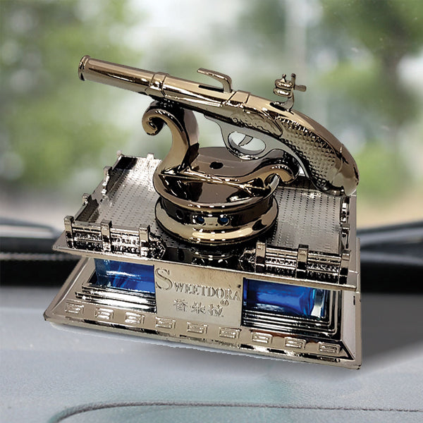 Gun Style Car Perfume Air Freshener 60 ml Blue | 24HOURS.PK