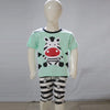 Zebra Character Printed Malai Jersey Stuff Baba Suit Multicolors