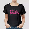 Barbie Printed Girls Half Sleeve Printed Half Sleeve T-shirt Black 99910
