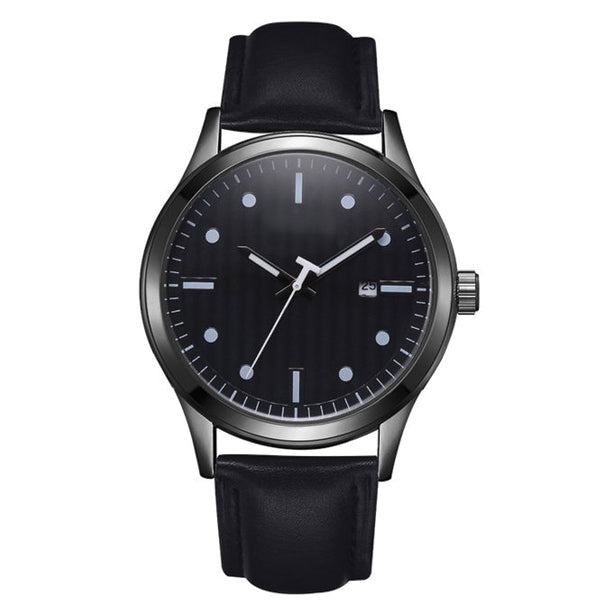 Generic Fashion Casual Luxury Analog Unisex Watch Black & Silver 853096 | Abdul Basit Janjee
