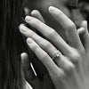 Pack of 2 Single Heart Diamond Design Ring With Heart Design Box For Her Gift or Engagement Golden 0864 | 24hours.pk