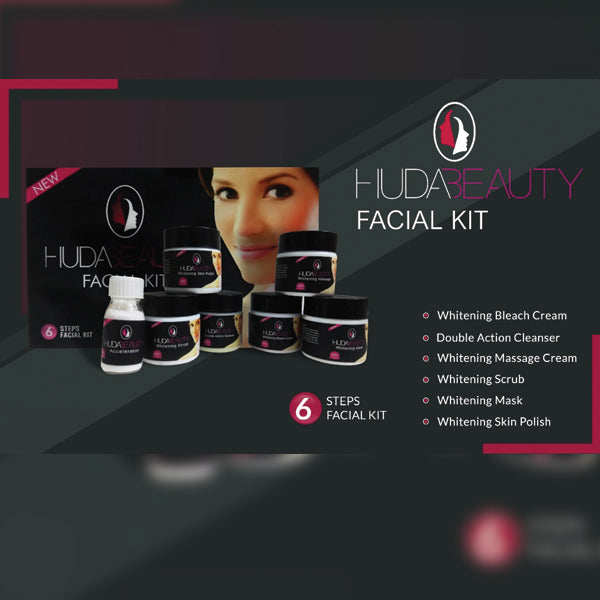 Huda Beauty Pack Of 6 Whitening Facial Kit | 24hours.pk