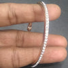 Fashionable Simple Bangle For Her Silver 73313 | 24hours.pk