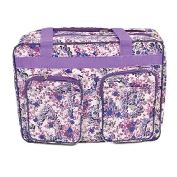 CARTOON CHARACTERS MUMMY BAG FOR WOMEN - 13 INCH HEIGHT, 16 INCH WIDTH - PURPLE | 24hours.pk