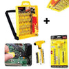 Pack of 2 - JACKLY ELECTRONIC Screwdriver Tool Kit & T-type Spanner Hand Tool | 24hours.pk