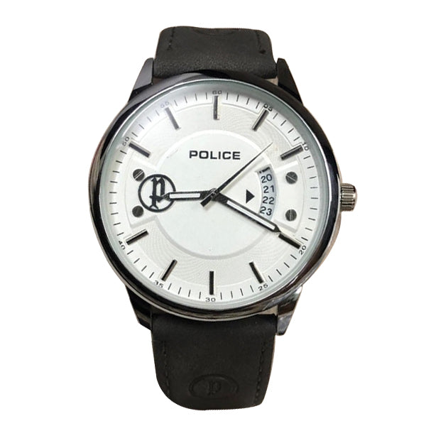 Latest Black & White Police Watch For Men's 99129 | Abdul Basit Janjee