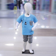 Bulb Character Printed Malai Jersey Stuff Baba Multicolors