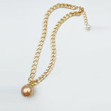 Simple Ball Design Locket For Her Golden 25764 | 24hours.pk