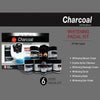 Charcoal Anti Blackhead Whitening Facial Kit 6 Step Facial Kit With Bleach Powder | 24hours.pk