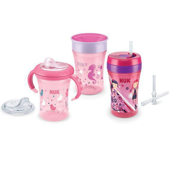 Nuk Learn To Drink Set Girl 10225114 | 24hours.pk
