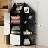 8 Cube Plastic Rack Storage Organizer | 24hours.pk