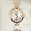 Creative Rounded Shaped Dial Watch With Bracelet For Women's Golden 542399 | Abdul Basit Janjee