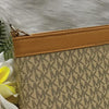 Latest Pattern Design Bag For Women's Coffee Brown Color 2229