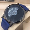 Creative Pattern Camera Concept Short Simple Special Digital Disks Hands Fashion Watch For Unisex Blue 8563 | Abdul Basit Janjee