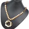 Latest Rose Flower with White Locket For Her Golden 25764 | 24hours.pk
