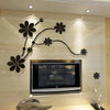 Cherry Blossoms Corner DIY 3D 2mm Acrylic Wall Art 48x60 Inches | Oshi.pk