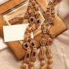 Egyption Zarkoon Multicolors Stones Garland Set For Women's