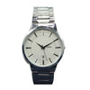 Latest Luxury Wrist Watch With Day & Date Function Silver Chain With White Dial 56421 | Ammad