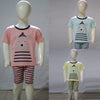 Bear Face Line Art Printed Malai Jersey Stuff Baba Suit Multicolors