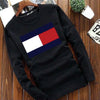 A&S Round Crew Neck Full Seleve Printed Shirt For Men's Black SP15
