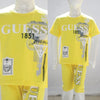 Guess 1851 Printed Malai Jersey Stuff Baba Suit Yellow