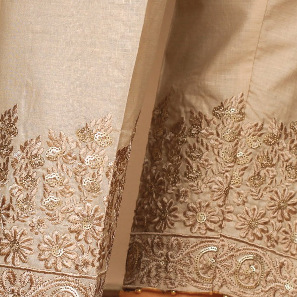 Latest Golden Color Creative Pajama For Womens & Girls | 24hours.pk
