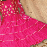 Stylish Frock For Girls Kids Light Pink | 24hours.pk