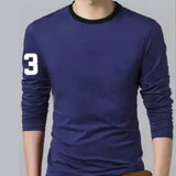 Pack Of 3 Contrast Neck With Front Logo T Shirt For Men