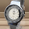 Shaffer Mesh Band Lady Creative Style Watch Offwhite & Silver 01521